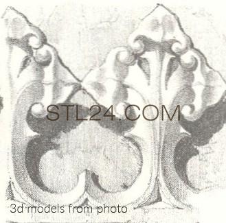 Фризы (FRIESE_1722 -  | 3D model 3DSMAX / OBJ / STL) 3D модель для ЧПУ станка